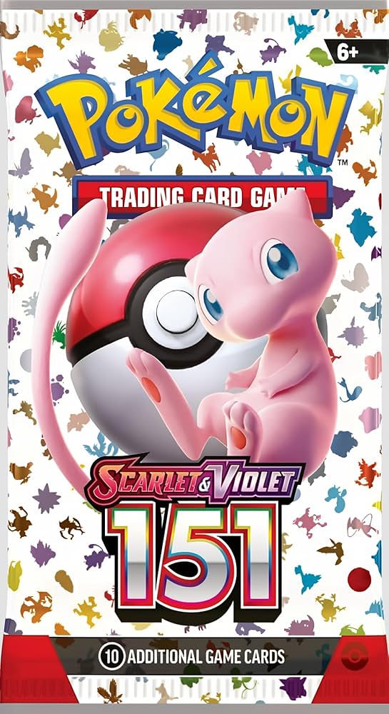 Pokemon TCG Scarlet & Violet-151 Booster Pack - ENGLISH