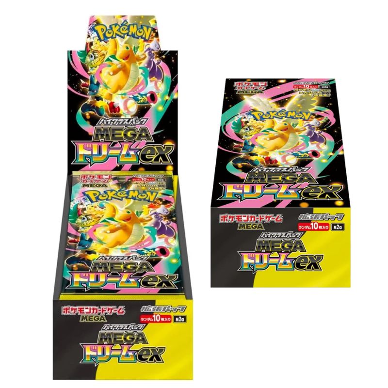 Japanese Mega Dream ex [M2a] Booster Box (10 Packs) – POKEDOLLY