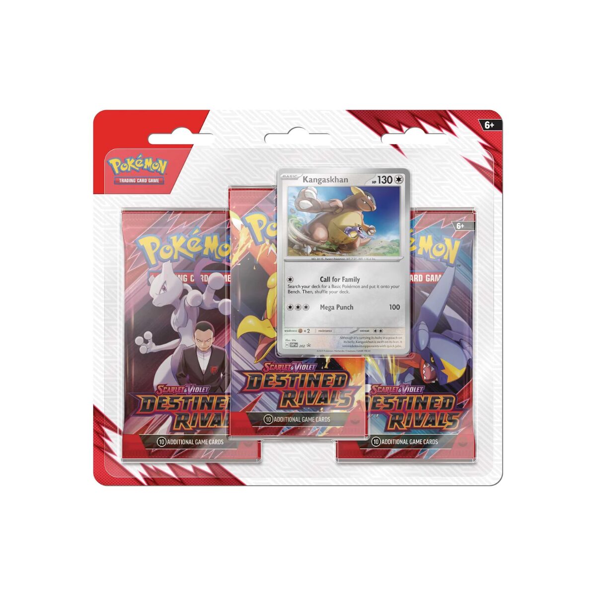 Pokémon TCG: Scarlet & Violet 10 – Destined Rivals 3-Pack Blister
