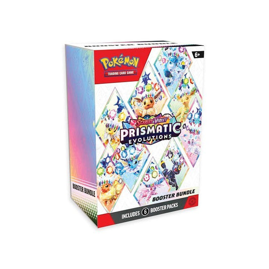 Pokemon TCG Scarlet & Violet Prismatic Evolutions Booster Bundle