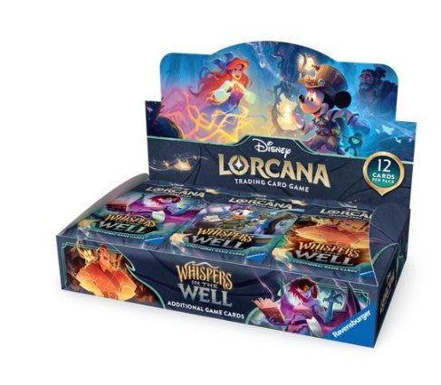 Disney Lorcana Trading Card Game – Whispers in the Well – Booster Box