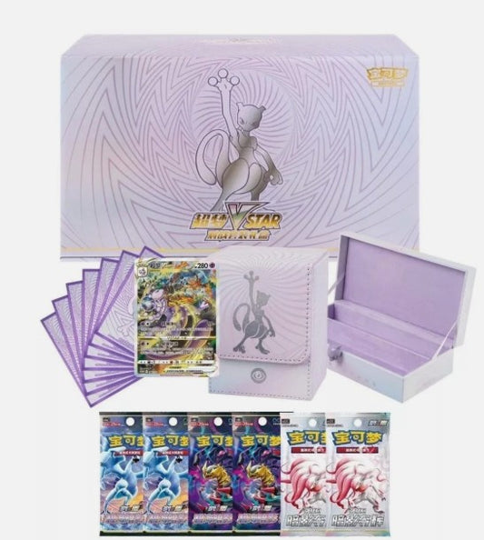Mewtwo VSTAR Battle Set Gift Box Sealed ETB S-Chinese Pokemon TCG