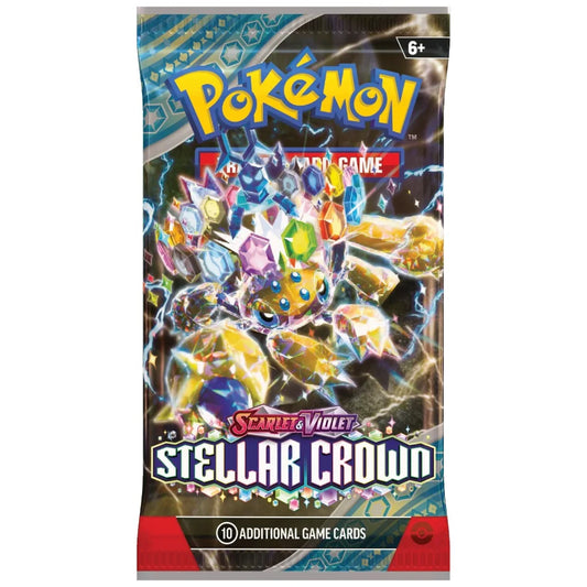 Pokemon TCG Scarlet and Violet Stellar Crown Booster Pack