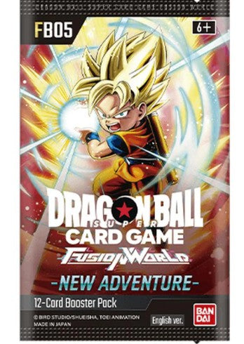 Dragon Ball Super CG: Booster Pack - Fusion World New Adventure (FB05) - Booster Pack