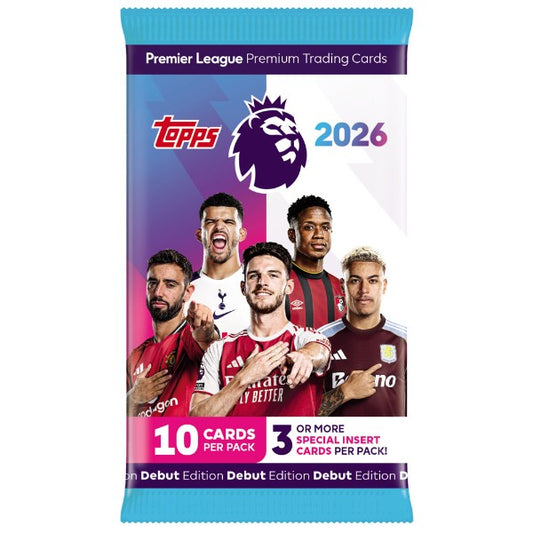 Topps Premier League 2026 Booster Pack
