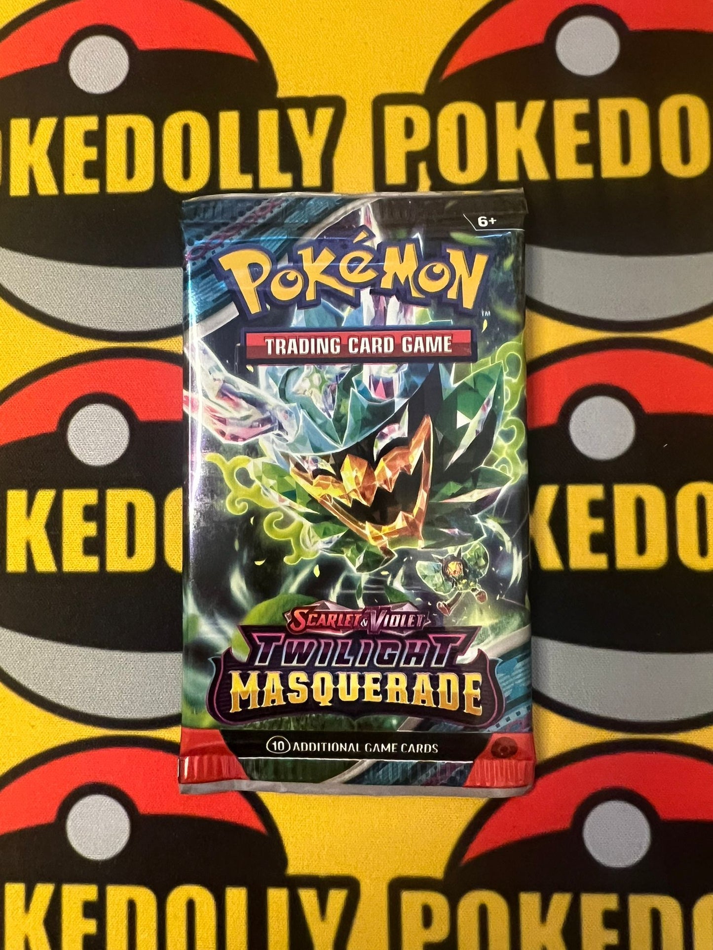 Pokmon TCG Twilight Masquerade Booster Pack POKEDOLLY Pokmon TCG Twilight Masquerade Booster Pack POKEDOLLY